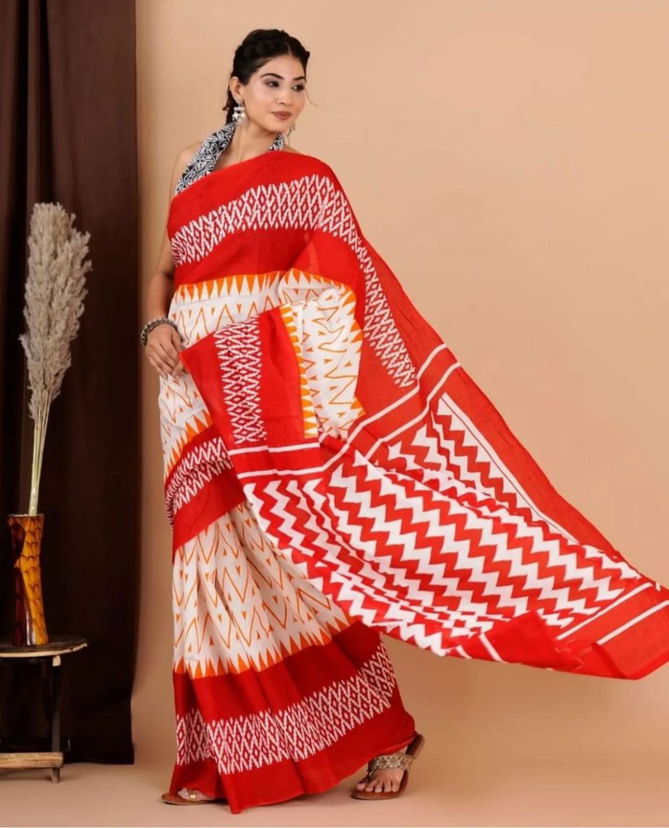 Bt 4011 Cotton Daily Wear Sarees Catalog
